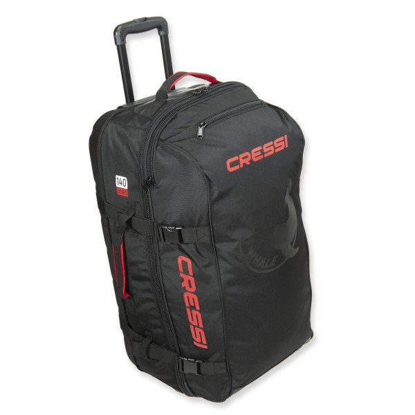 Cressi Rollerbag und Tauchrucksack Whale - mit Teleskopgriff