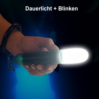 Oceama Signalblinker Flash - kompakte Tauchlampe und Signalblinker 4000 Lumen