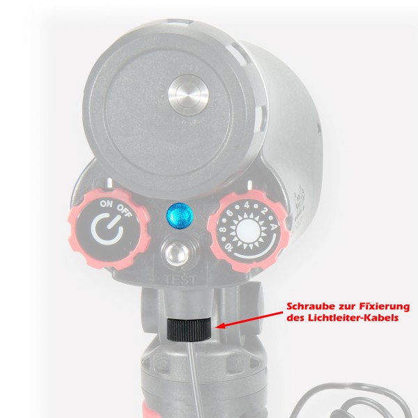Sealife Schraube für Lichtleiter-Kabel