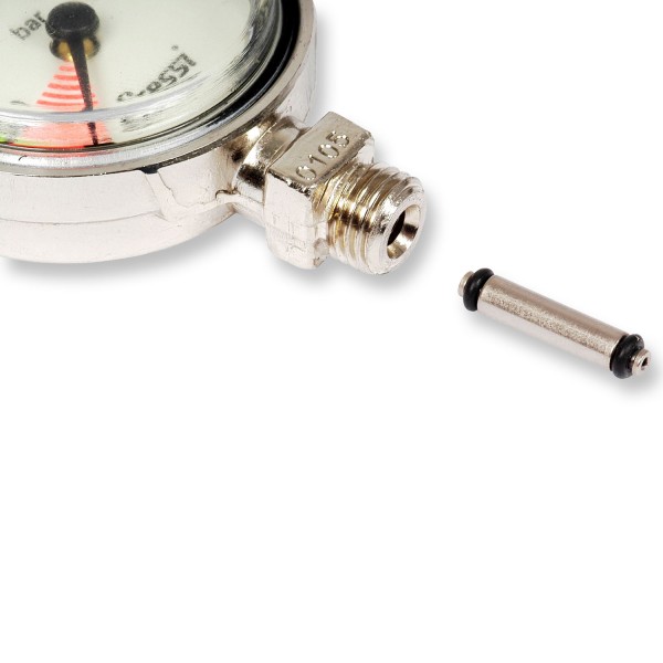 Finimeter-Drehgelenk mit O-Ringen
