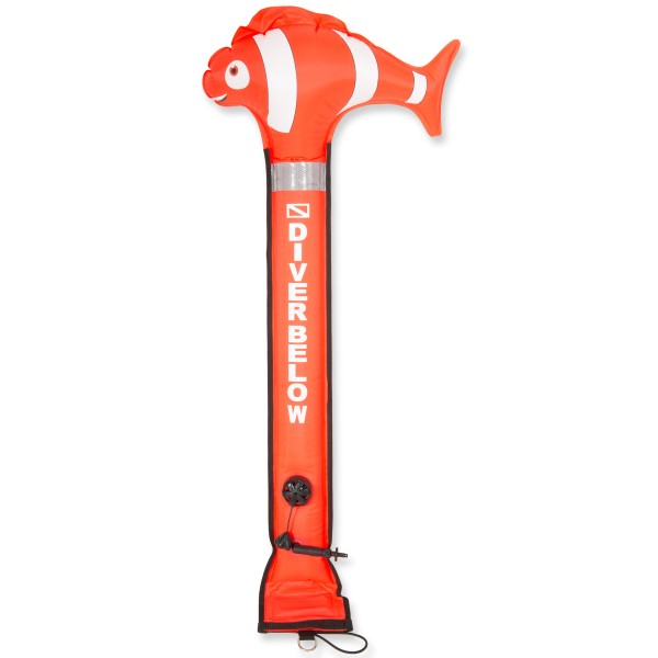 Oceama Tauchboje Nemo - 120 cm, orange