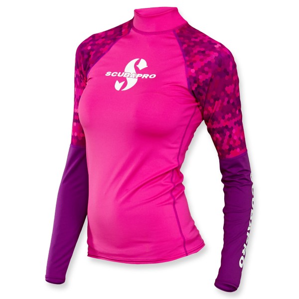 Scubapro Rash Guard Flamingo - Damen langarm UPF 50