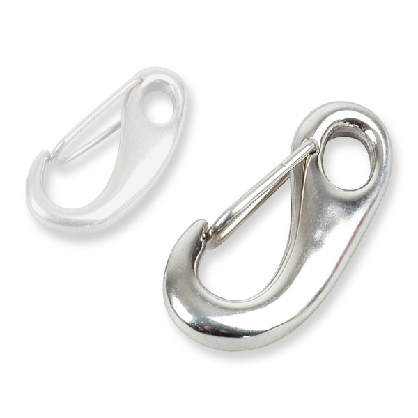 Edelstahl Karabiner I-70