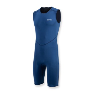 Zone3 Freiwasser-Schwimmanzug Yulex Kneeskin - Herren, blau