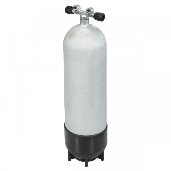 Polaris Steel Beast - Hot Dipped - 18 Liter Stahlflasche mit Doppelventil - 232 bar Version
