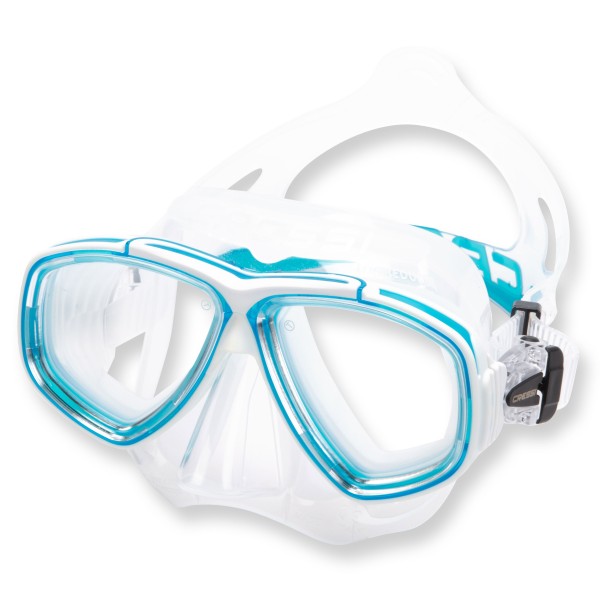 Cressi Tauch- und Schnorchelmaske Prisma - clear aqua
