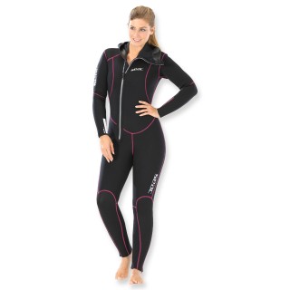 Seac Resort 5.0 - Tauchanzug mit Kopfhaube - Damen, 5 mm Neopren