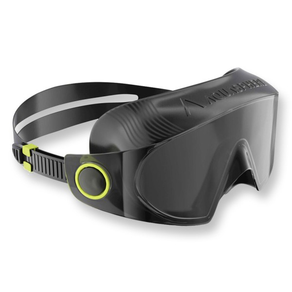 Aquasphere Defy Ultra Schwimmbrille - dunkel getönte Scheibe - Black Bright Yellow LD