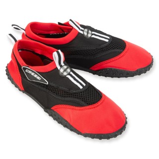 Cressi Wassersportschuh REEF - schwarz rot