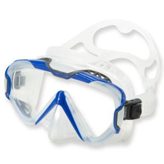 Mares Pure Wire Tauch- und Schnorchelmaske - grau-blau, klares Silikon