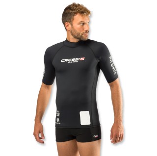 Cressi DC Rash Guard Shirt kurzarm für Herren - UPF50+