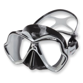 Mares X-Vision Ultra LiquidSkin Tauchmaske - schwarzes Silikon, grau schwarz