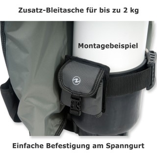 Aqualung Zusatzbleitasche (Trimmbleitasche) für Zuma-Jacket