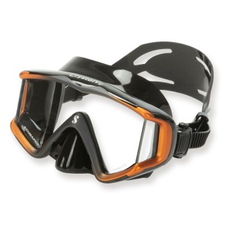 Scubapro Maske Crystal VU - schwarz bronze