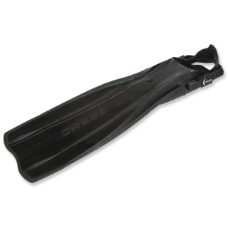 Cressi Tauchflossen Pro Light - mit Flossenband, schwarz