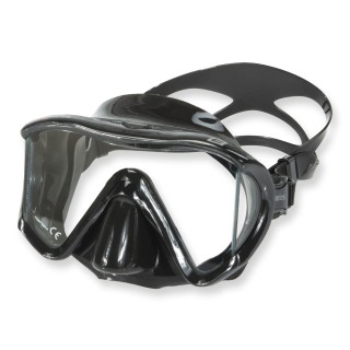 Mares Tauchmaske i3 - schwarz, schwarzes Silikon