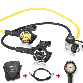 Mares Dual 15X Komfort Sparset - geprüft und montiert