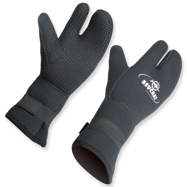 Beuchat 3 Finger Handschuh aus 7 mm Neopren - super warm