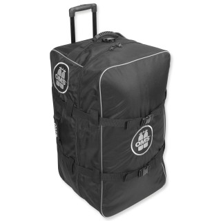 OMS Roller Bag - riesiger, sehr leichter Rollenrucksack - 145 Liter, graues LOGO