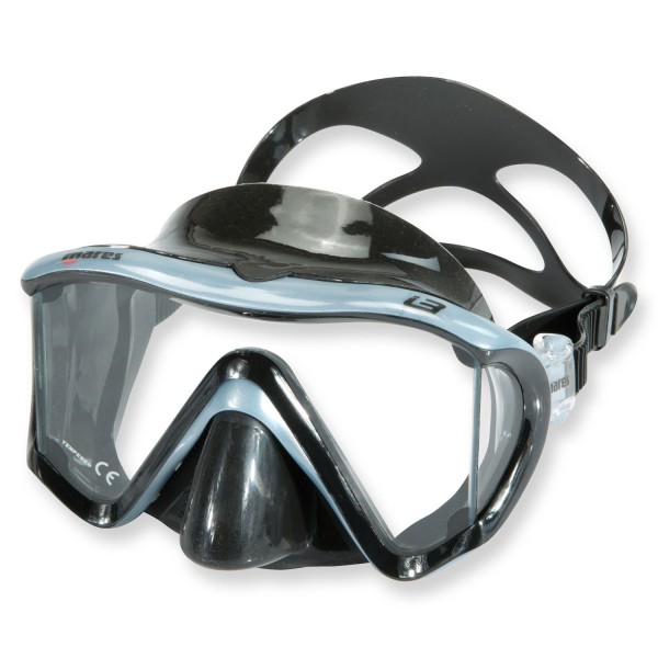 Mares Tauchmaske i3 - aus schwarzem Silikon
