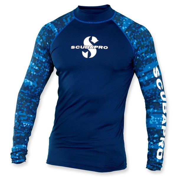 Scubapro Rash Guard Aegean - Herren langarm UPF 50