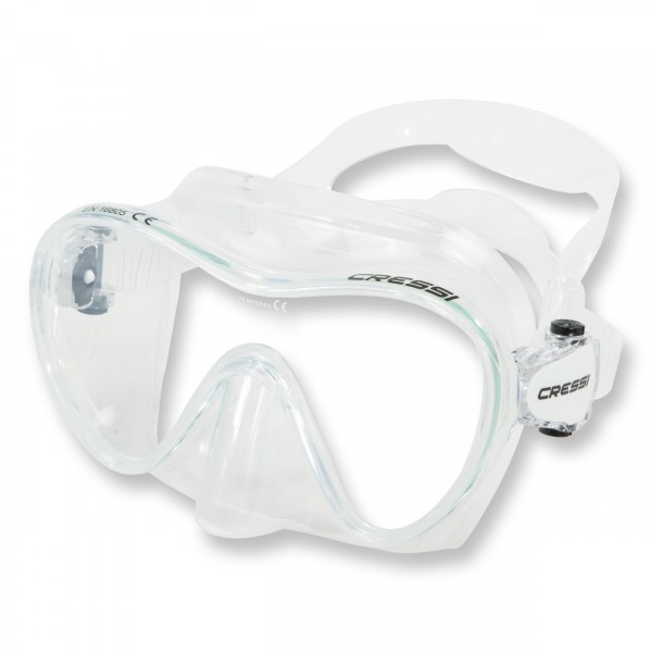 Cressi Tauchmaske F1 - klares Silikon