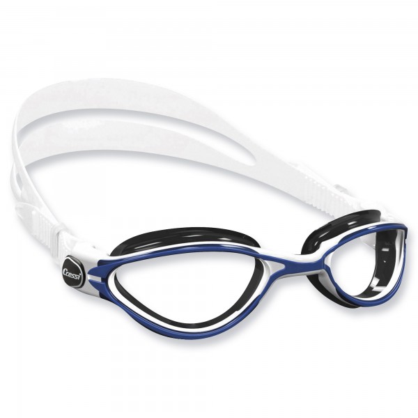Cressi Thunder Schwimmbrille - weiß blau