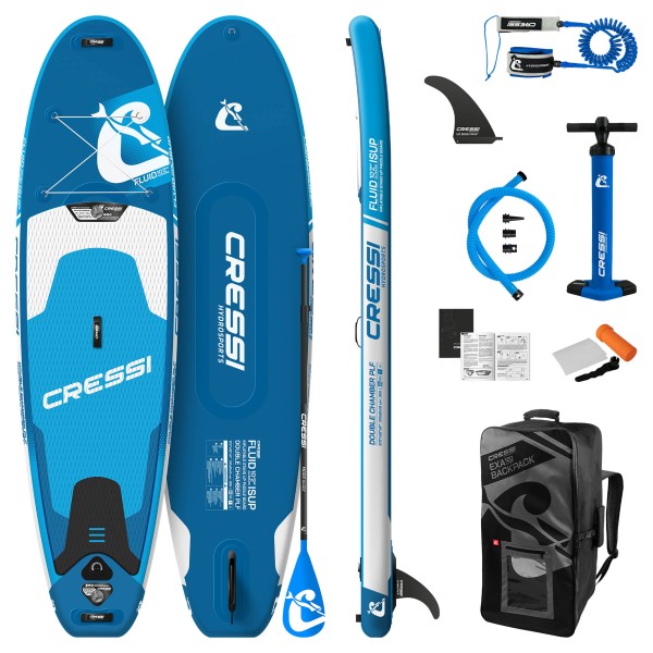 Cressi Fluid All Round iSUP Set - komplettes Sparset