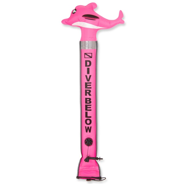 Oceama Tauchboje Delfin - 120 cm, pink