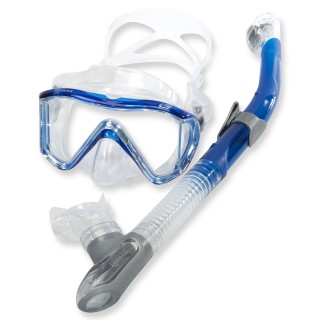 Mares Schnorchelset Blue Water - mit Trockenschnorchel