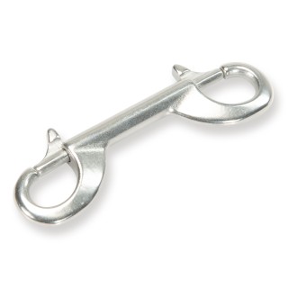 Edelstahl Doppelkarabiner (Double Ender) 4