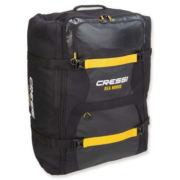 Cressi Sea Horse - großer Rollenrucksack, faltbar, schwarz