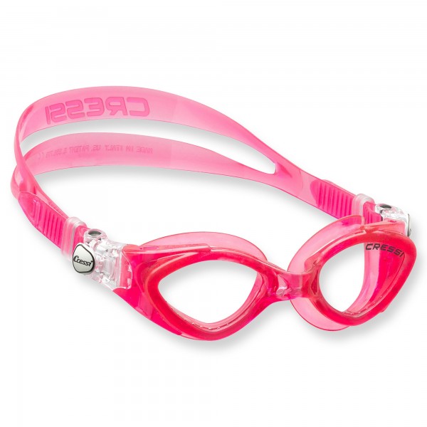 Cressi King Crab Schwimmbrille für Kinder - 7 bis 15 Jahre, pink