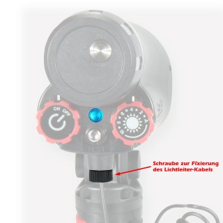 Sealife Schraube für Lichtleiter-Kabel