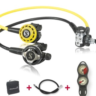 Scubapro MK 17 EVO S600 de luxe Sparset - geprüft und montiert
