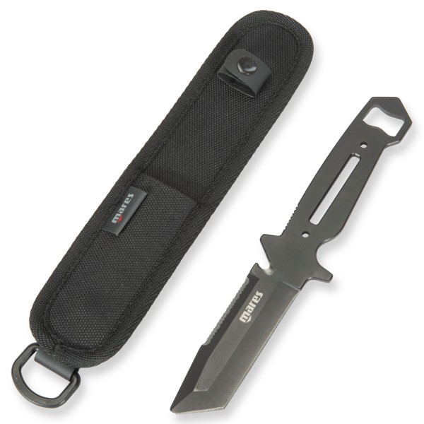 Mares Tauchmesser Maximus - Mehrzweckmesser schwarz