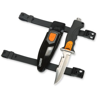 Cressi Tauchmesser Skorpion orange