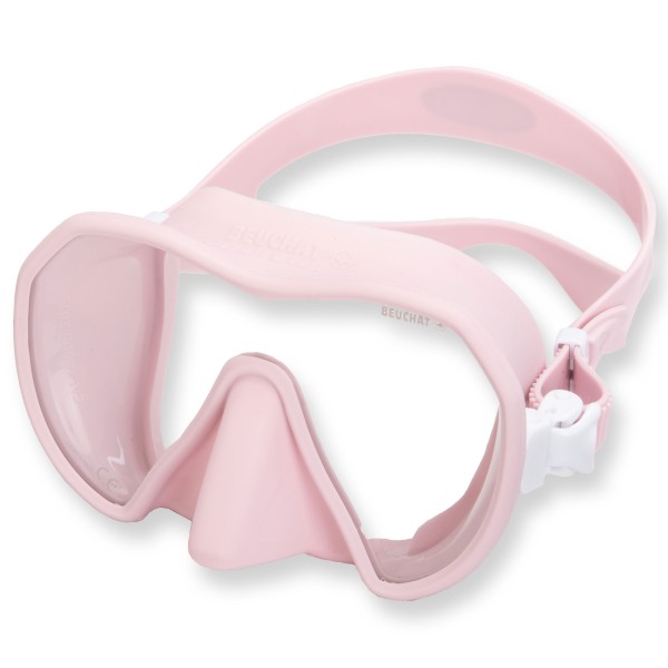 Beuchat Tauchmaske Maxlux S light pink - Silikon kleines Volumen