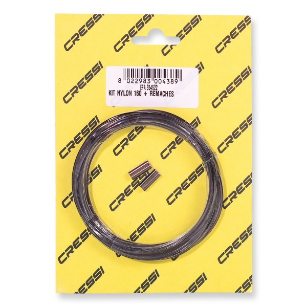 Cressi Competition Nylon Thread - Durchmesser 1,6 mm, 5 Meter lang