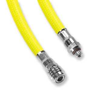 ScubaFlex Inflatorschlauch - neongelb - 51 bis 90 cm - Flexschlauch