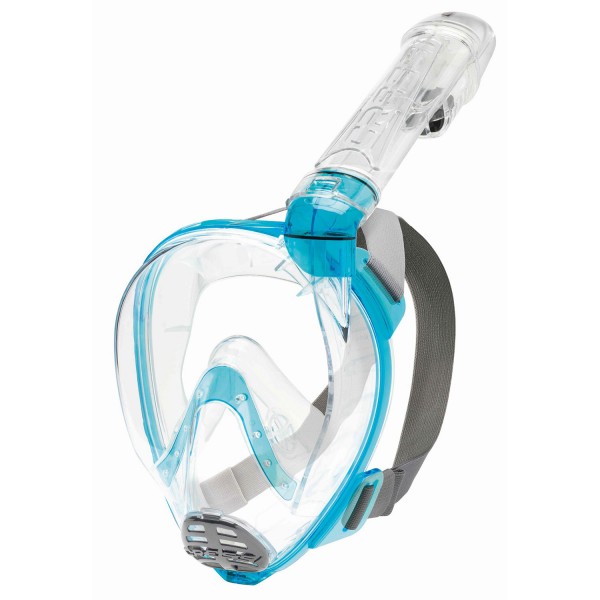 Cressi Vollgesichtsmaske Baron Junior mit Trockenschnorchel aquamarine - ab 7 Jahre