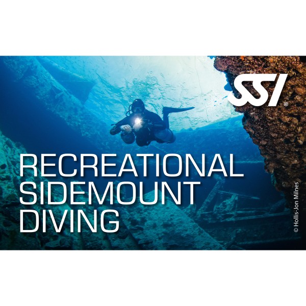 SSI Recreational Sidemount Diving Kit - digital