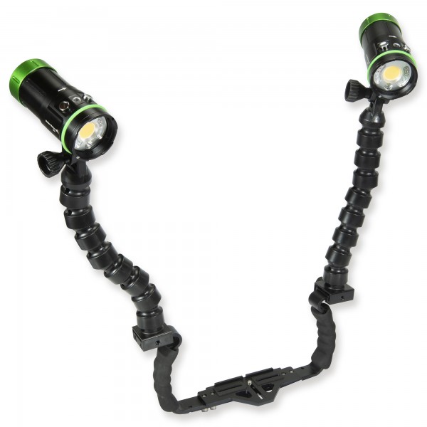 Riff MLV 3 COB Sparset 2 - mit Büffelgriff, 2 Arme und 2 Lampen