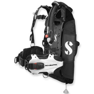 Scubapro Hydros Pro weiß Lady - Bleiintegriert