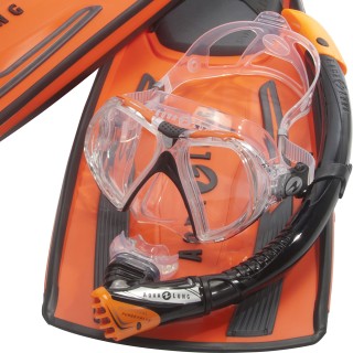 Aqualung Schnorchelset St. Martin - mit Ventilschnorchel