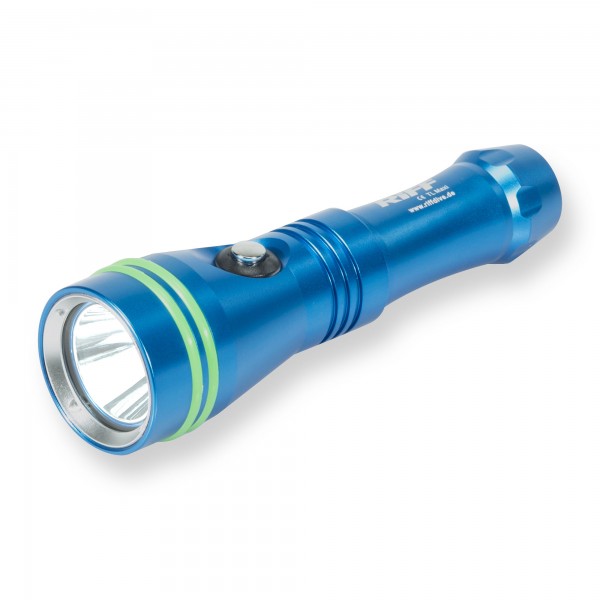 Riff TL Maxi Tauchlampe - 1200 Lumen iceblau
