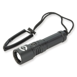 Tauchlampe Manta - 2000 Lumen mit Zubehör, schwarz