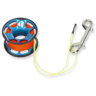 Apeks Lifeline Spool - 45 Meter mit Doppelkarabiner