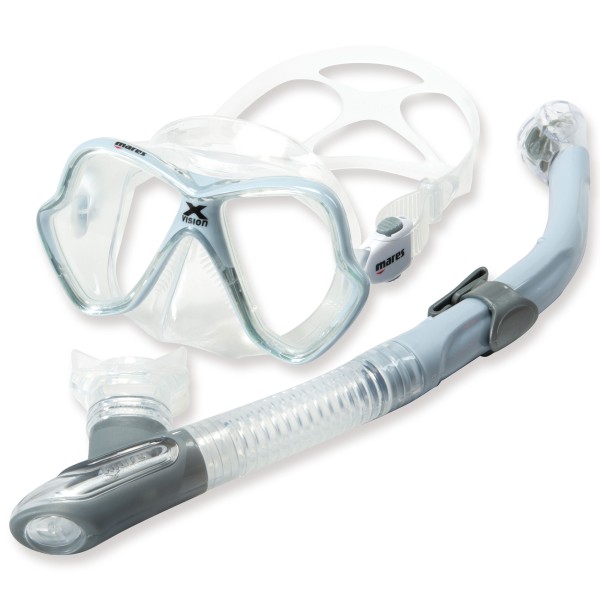Mares Schnorchelset Antigua - Trockenschnorchel und Silikonmaske