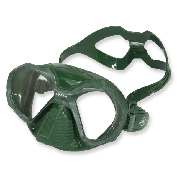 Beuchat Lynx Freitauchmaske - aus grünem Silikon